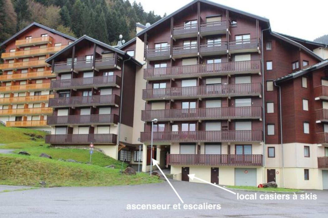 Au Pied Des Pistes B48, Chaleureux Studio 4 Pers, Balcon Plein Sud, Draps Non Compris Saint-Jean-dʼAulps Zewnętrze zdjęcie