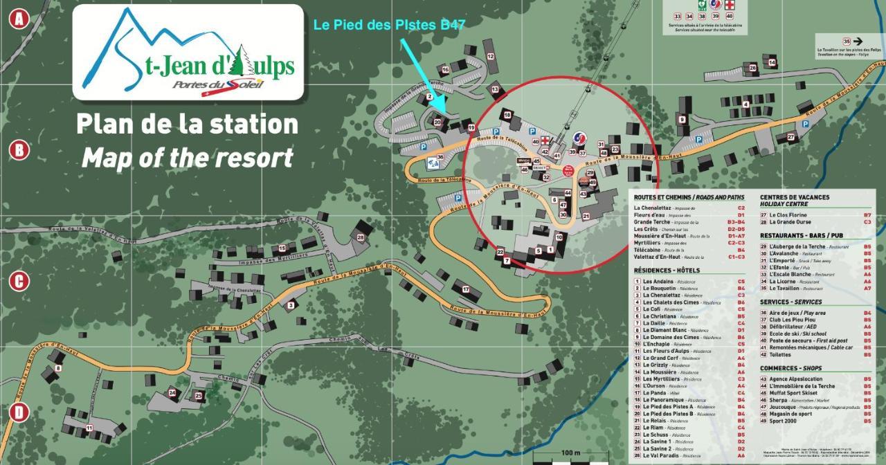 Au Pied Des Pistes B48, Chaleureux Studio 4 Pers, Balcon Plein Sud, Draps Non Compris Saint-Jean-dʼAulps Zewnętrze zdjęcie