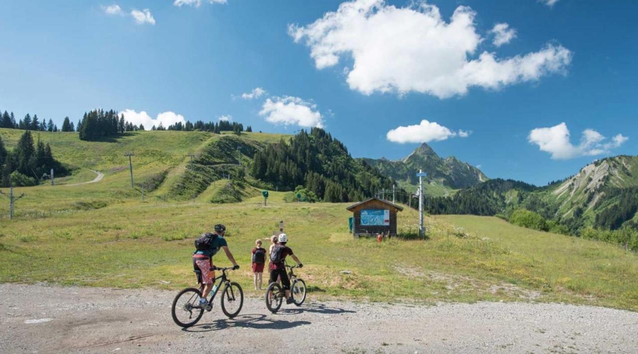 Au Pied Des Pistes B48, Chaleureux Studio 4 Pers, Balcon Plein Sud, Draps Non Compris Saint-Jean-dʼAulps Zewnętrze zdjęcie