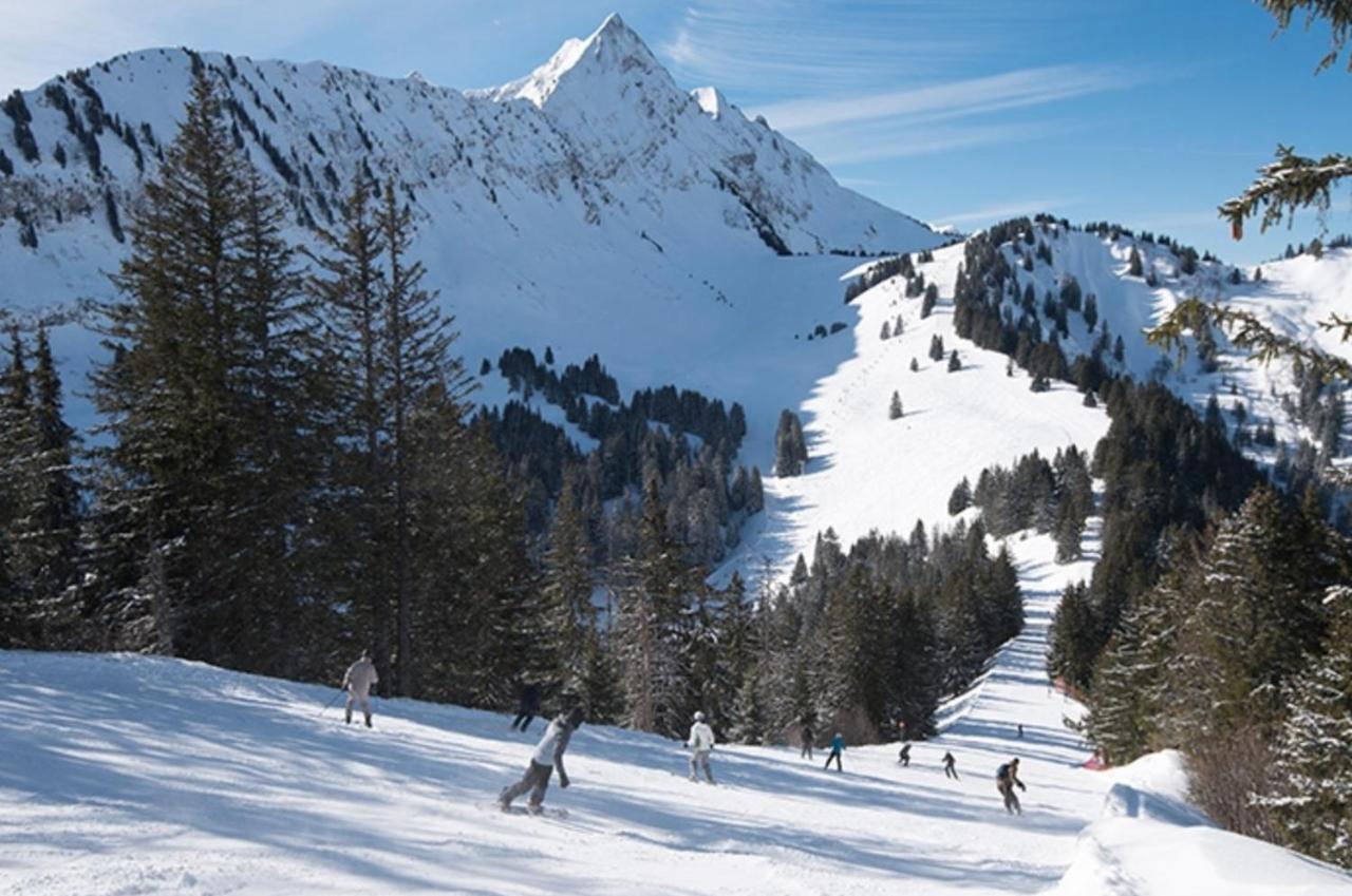 Au Pied Des Pistes B48, Chaleureux Studio 4 Pers, Balcon Plein Sud, Draps Non Compris Saint-Jean-dʼAulps Zewnętrze zdjęcie